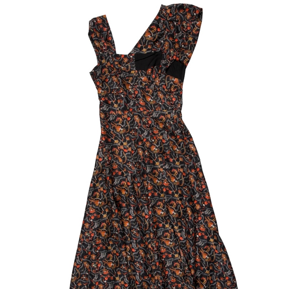 Isabel Marant Women's Silk Midi Dress Size US2/FR34